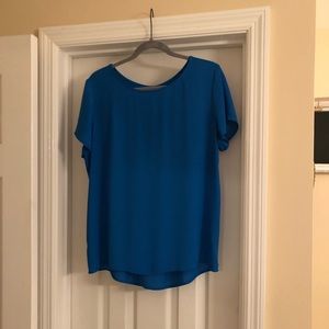 L Pleat back LOFT Blouse